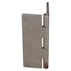 image 1 of Double Pressed Steel Butt Hinge Heavy Duty Industrial 72x101mm Silver