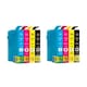 image 1 of 2x Sets of 4 Compatible Epson 603XL Ink Cartridges Multi