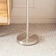 image 1 of ValueLights Velika Chrome 3 Arm Opaque Globe Floor Lamp Light