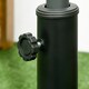 image 8 of Outsunny 19kg Square Resin Garden Parasol Base for Poles of 32mm, 38mm, 48mm
