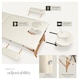 image 3 of Massage Table Freddi - 2-zone bed, foldable, with carry bag, head and armrests | Cream | beige | 1