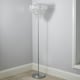 image 4 of BHS Paladina Floor Lamp, Silver