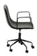 image 4 of Interiors by Premier Claw Base Black Leather Home Office Chair, Upholstered Seat Of Office Chair, Height Adjustable Swivel Chair