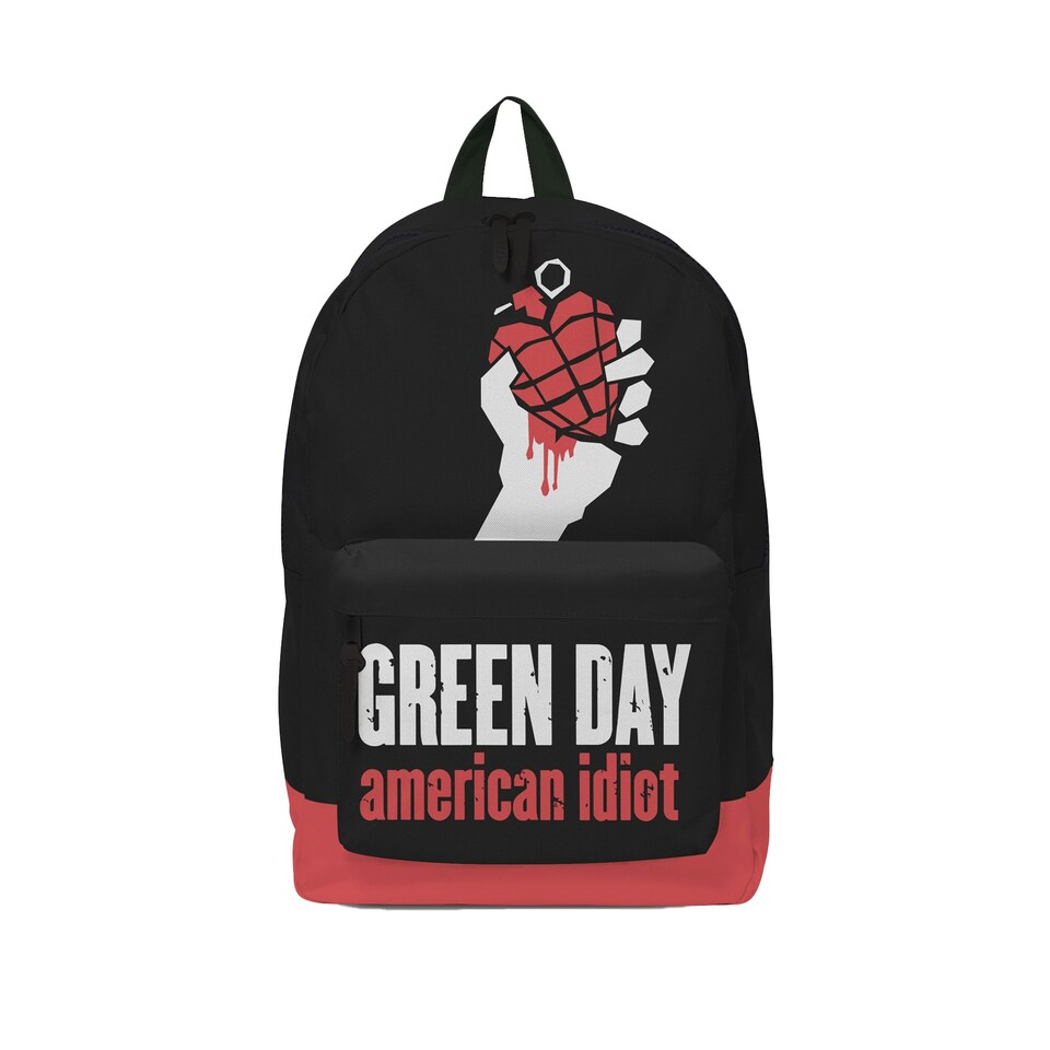 image 1 of Rocksax Green Day Backpack - American Idiot