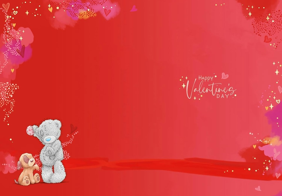 image 1 of Puppy Love From The Dog Valentine's Day Card