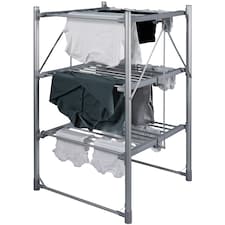 Abode Heated Electric Clothes Dryer 3 Tier Drying Rack Adjustable Clothes Airer AECRD2003