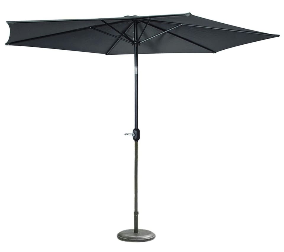 image 1 of Giardino 3m Round Garden Parasol | Grey | Grey