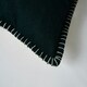 image 3 of BHS Felt Cushion with Blanket Stitch, Green