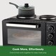 image 4 of Hamilton Beach 28L Mini Oven with Double Hotplate