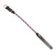 image 3 of Weatherbeeta Rope Leather Dog Collar - Burgundy/Brown - L