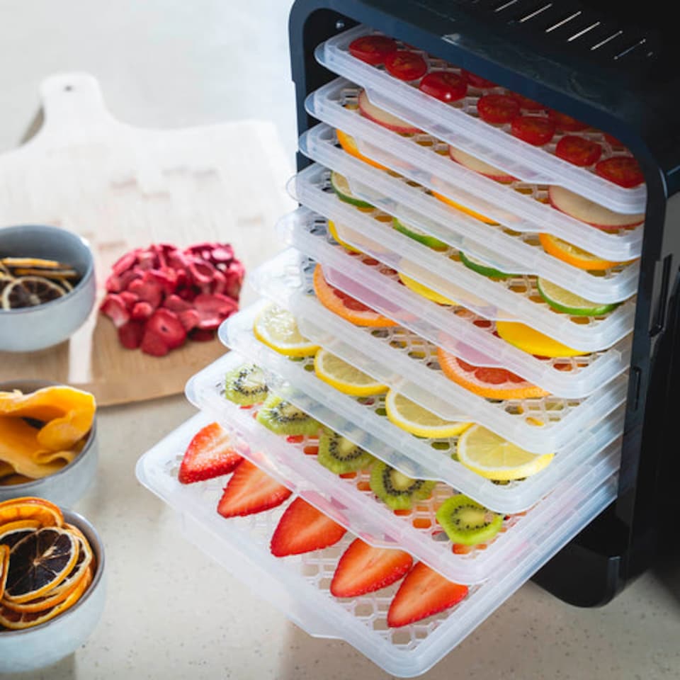 image 1 of Cooks Professional 9-Tier Electric Food Dehydrator - Digital Control Panel for Effortless Operation