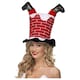 image 1 of Santa Claus Stuck in Chimney Christmas Fancy Dress Costume Hat Multi | One Size