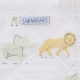 image 4 of Airwrap™ 2 Sided Cot Liner - Bumper Alternative, Safari March Multi