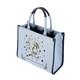 image 2 of Signare City Handbag - Alice in Wonderland Nothing But Cards Blue