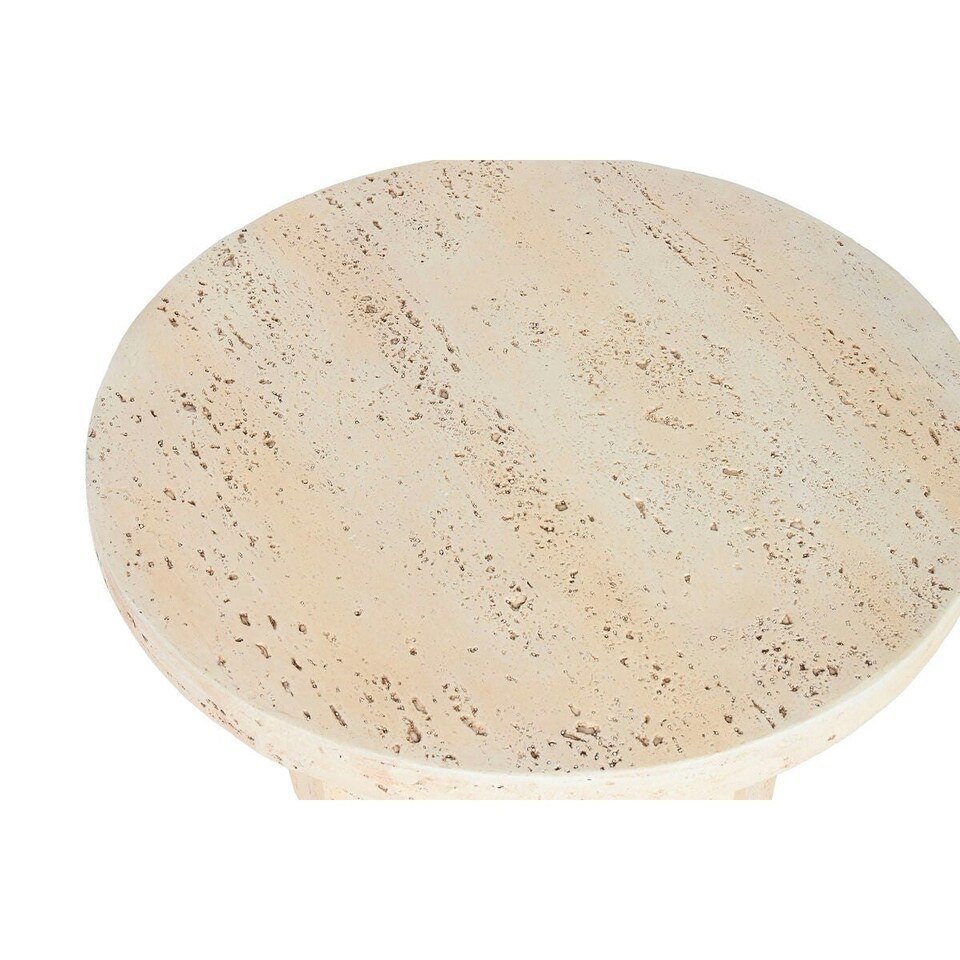 image 1 of Small Side Table Home ESPRIT Beige Magnesium 60 x 60 x 41,9 cm N/A