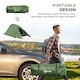 image 7 of Outsunny Double Layer Camping Tent for 1-2 Man, 2000mm Waterproof, Green