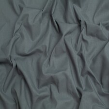 Grey Klona 100% Cotton Fabric for Bag Making, Dressmaking, Quilting, 135cm / 53" Wide - per metre