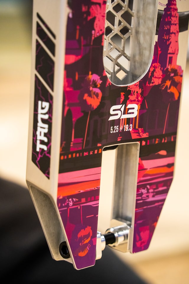 image 1 of CORE SL3 Forged Scooter Deck 5.25" X 19.3" - Brandon Tang Signature