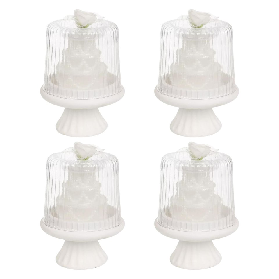 image 1 of 3 Tier Wedding Cake Candle | White | 4