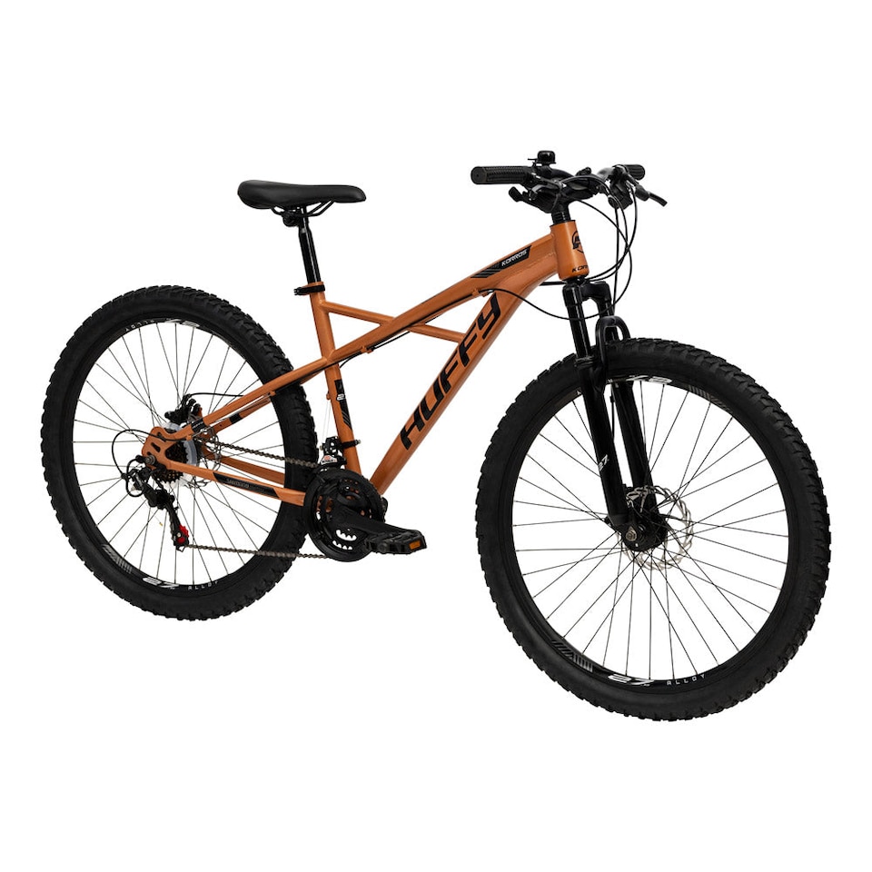 image 1 of HUFFY Korros 27.5-Inch 21-Speed Bronze Hardtail Mountain Bike (26722W)