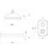 image 2 of Balterley Everi Traditional Concealed Thermostatic Crosshead Shower Valve MixerRound Shower Head Shower Set