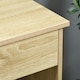 image 8 of HOMCOM Computer Desk Writing Desk with Five Drawers for Home Office Oak