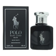 Ralph Lauren Polo Black Mens EDT 40ml Fragrance