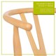 image 3 of Nicholas Winter Beech Wooden Scandi Danish Style Dining Chair - Natural - Solid Wood Chair Armchair Dining Chair Club Chair Side Chair Cream