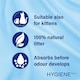 image 5 of 28L Catsan Hygiene Non-Clumping Odour Control Cat Litter Kitten Litter 2x14L