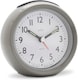 image 3 of Acctim Grace Non-Ticking Sweep Analogue Bedroom Alarm Clock | Grey | Earl Grey