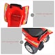 image 5 of HOMCOM Kids Ride On Quads Boys Girls LED Lights Horn Music Toys 4 Wheels Red
