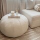 image 4 of rucomfy Indoor Snug Pouffe - Comfortable Bean Bag Footstool