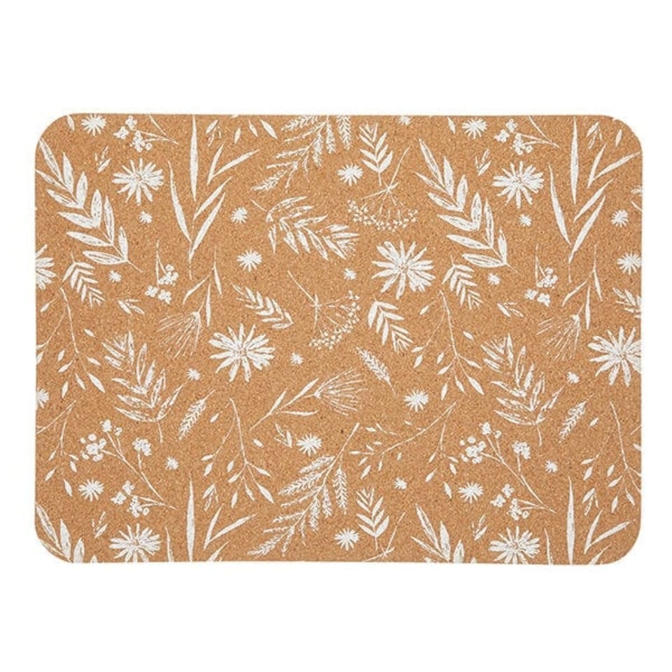 image 1 of Natural Elements Set of 4 Cork Placemats