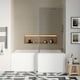 image 2 of 1700mm Right Hand L Shape Bathtub, Front Panel with Bath Screen - Chrome Profile White