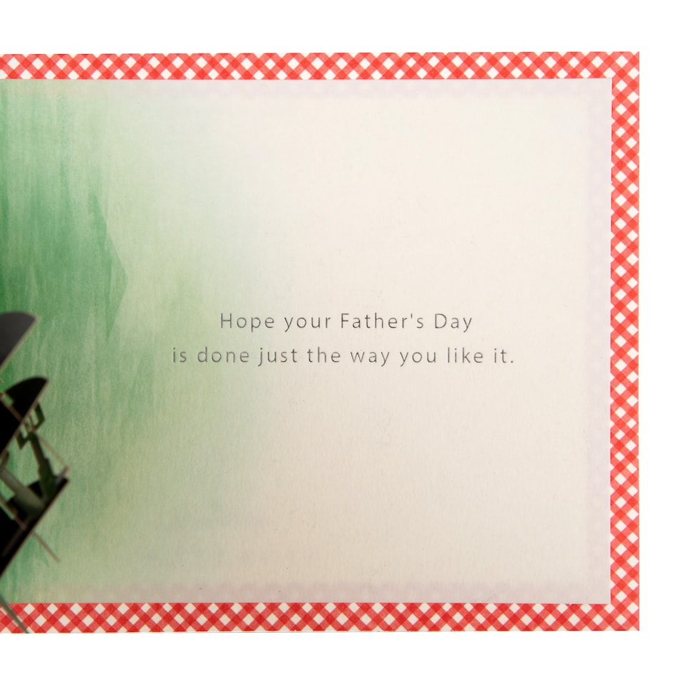 image 1 of Hallmark Father's Day Card For Dad - 3D Pop-Up Barbeque Design
