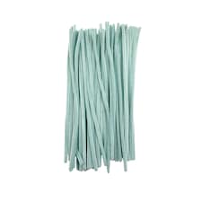 Pack of 50 Pastel Blue Coloured Pipe Cleaners 30cm x 6mm Craft Chenille Stems
