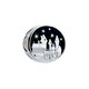image 1 of Official Harry Potter Sterling Silver Hogwarts Castle Spacer Bead