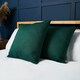 image 1 of BHS Snow Fleece Cushion, Green