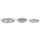 image 3 of Tableware Home ESPRIT Blue White Porcelain Arab 27 x 27 x 2 cm 18 Pieces