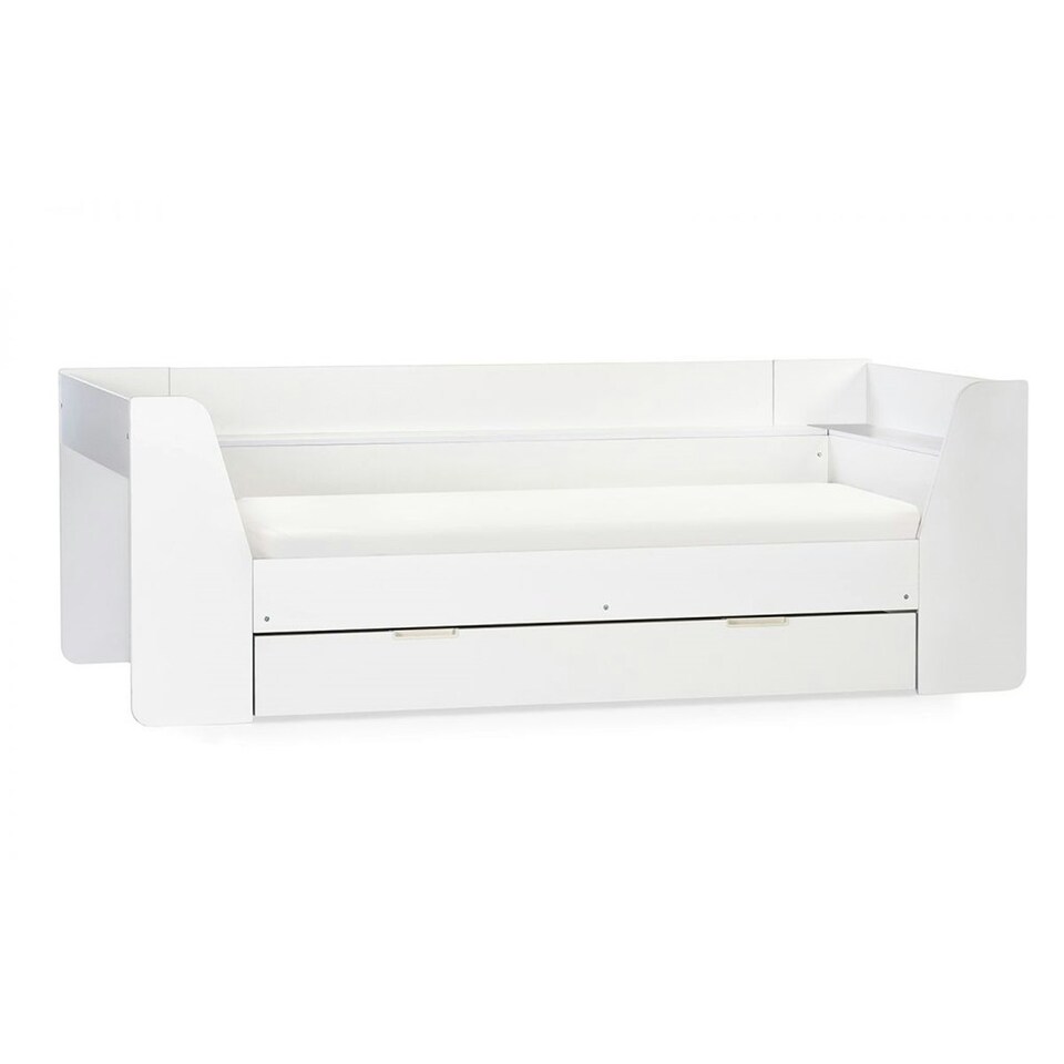 image 1 of Premier All White Daybed Single 3ft (90cm) and Underbed Trundle Single 3ft (90cm)