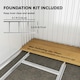 image 9 of Outsunny 6.5x4FT Garden Shed Lockable Metal Tool Shed Grey