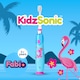 image 2 of Brush Baby Flamingo KidzSonic Kids Electric Toothbrush