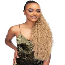 Janet Collection Noir Every Time Syn Guava DS Ponytail Multi | OET1B/30 | One Size