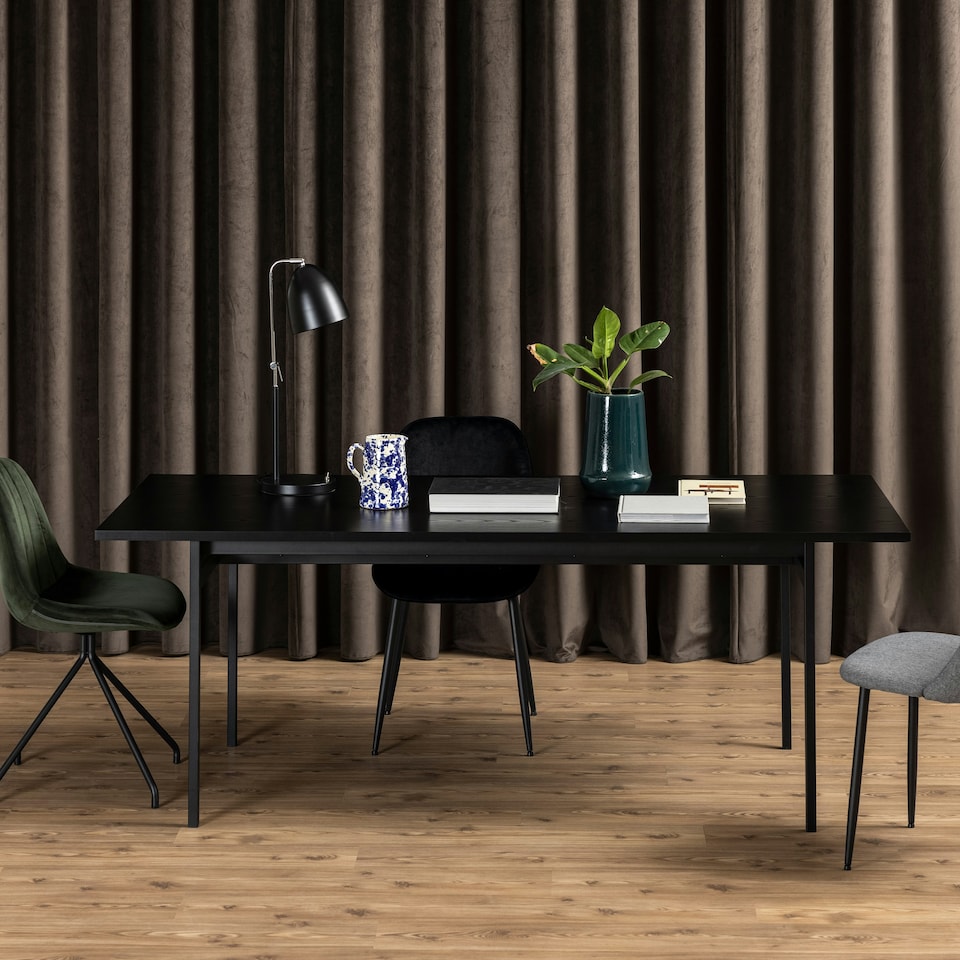 image 1 of Angus Dining Table in Black