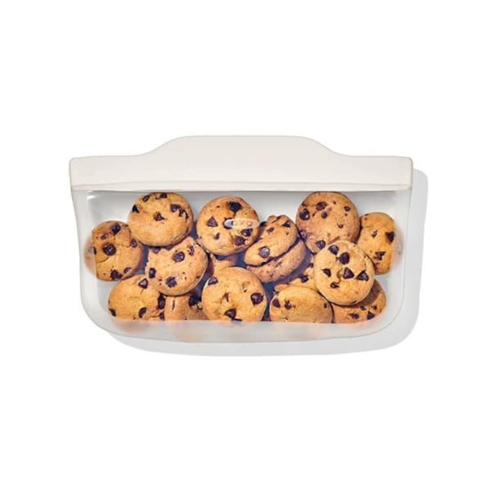 image 1 of OXO Good Grips Silicone 335ml Oat Reusable Snack Bag