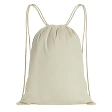 XD Collection Impact Cotton Aware Drawstring Bag - Off White - One Size Cream