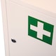 image 7 of Wall Mounted Metal First Aid Medicine Medical Cabinet Locker | White