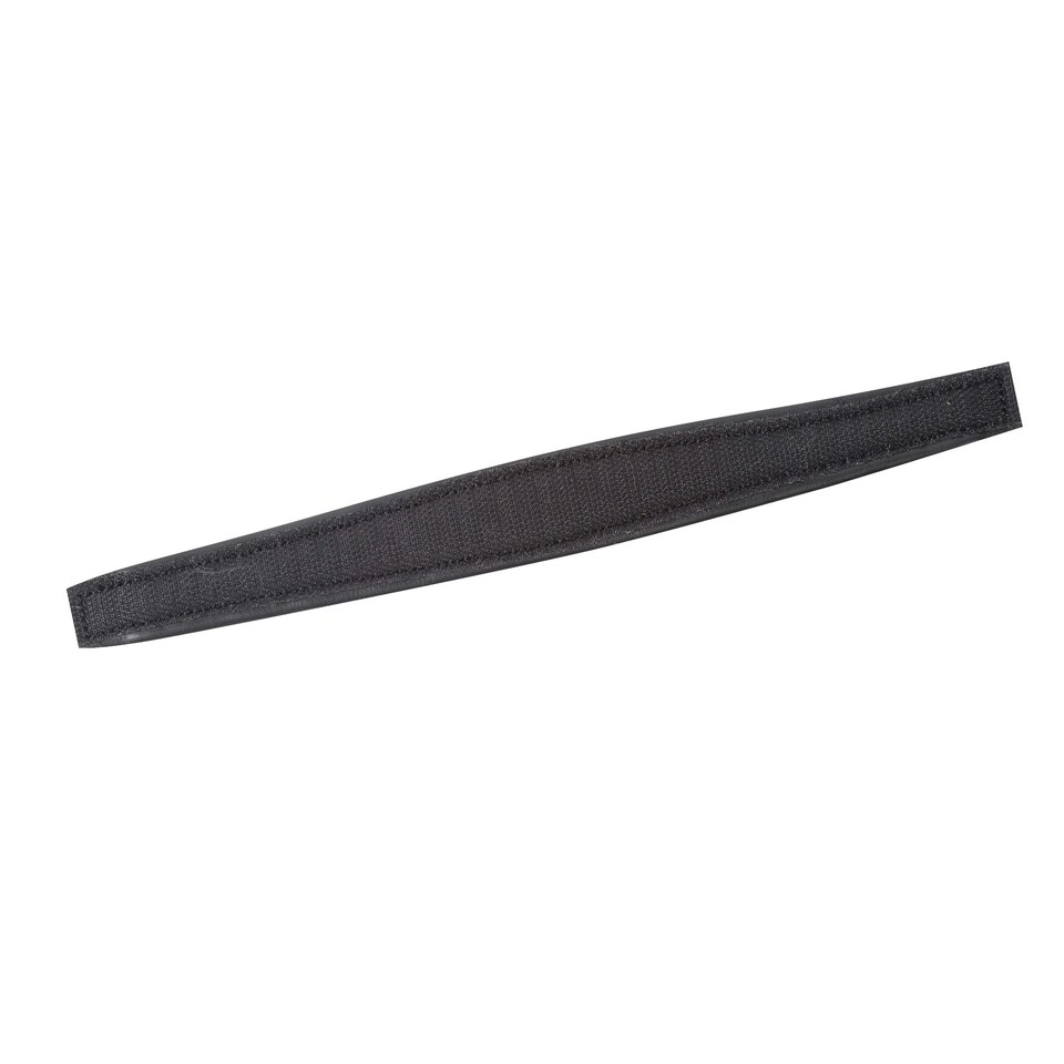 image 1 of Collegiate Comfitec Replacement Leather Nose Piece - Black - Warmblood