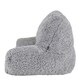 image 5 of icon Teddy Bear Cuddle Cushion Grey Reading Support Pillow Grey | One Size
