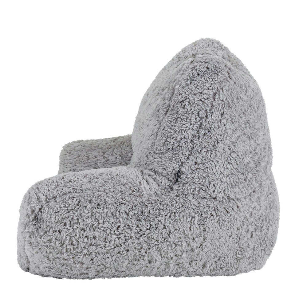 image 1 of icon Teddy Bear Cuddle Cushion Grey Reading Support Pillow Grey | One Size